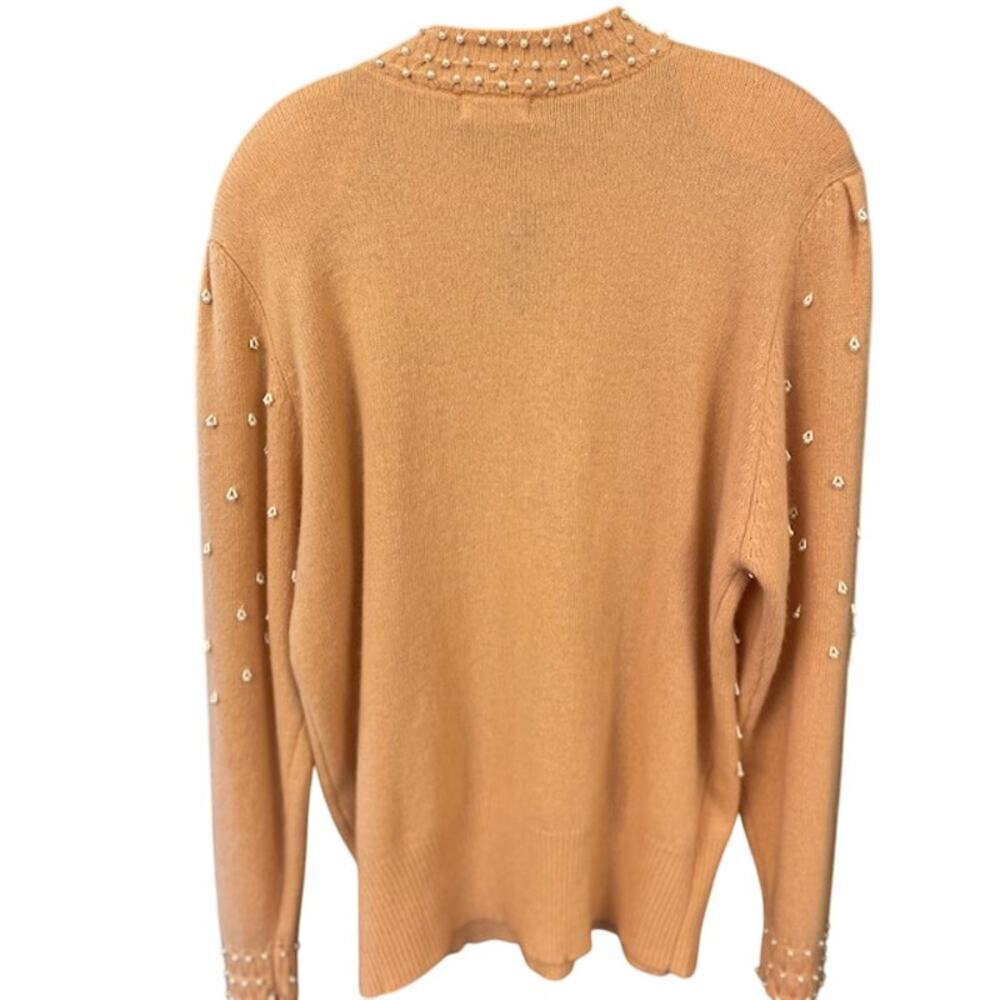 Apart Vintage Embellished Lambs Wool Sweater Size X-Large - Picture 2 of 7